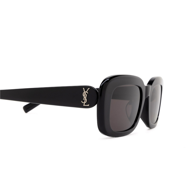 Lunettes de soleil Saint Laurent SL M130/F 001 black - 3/4