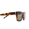 Saint Laurent SL M131 Sunglasses 003 havana - product thumbnail 3/4