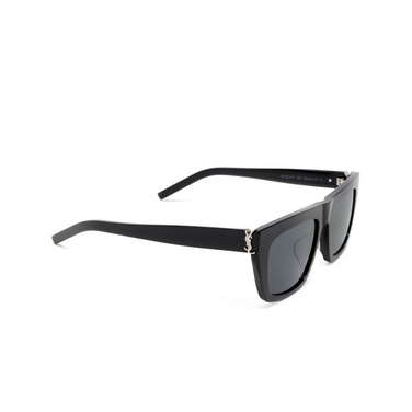 Saint Laurent SL M131/F Sunglasses 001 black - three-quarters view