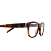 Saint Laurent SL M132 Eyeglasses 003 havana - product thumbnail 3/4