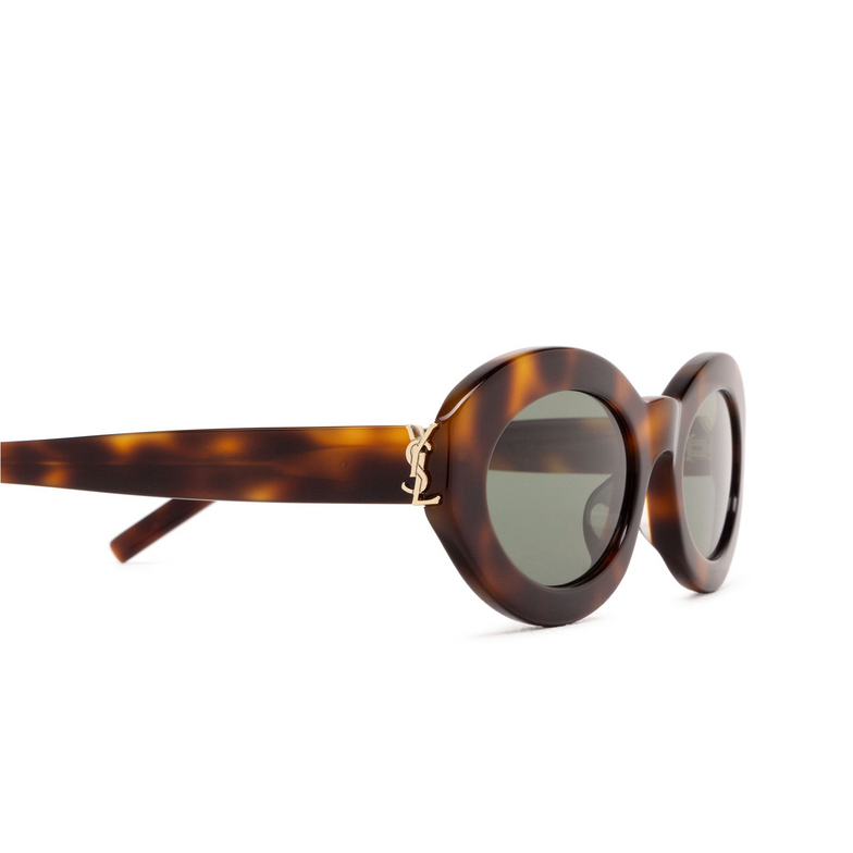 Saint Laurent SL M136 Sunglasses 002 havana - 3/4