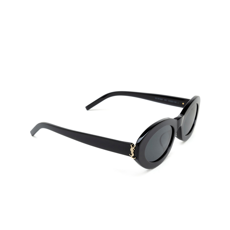 Saint Laurent SL M136/F Sunglasses 001 black - 2/4