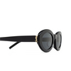 Saint Laurent SL M136/F Sonnenbrillen 001 black - Produkt-Miniaturansicht 3/4