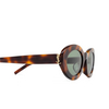 Lunettes de soleil Saint Laurent SL M136/F 002 havana - Vignette du produit 3/4