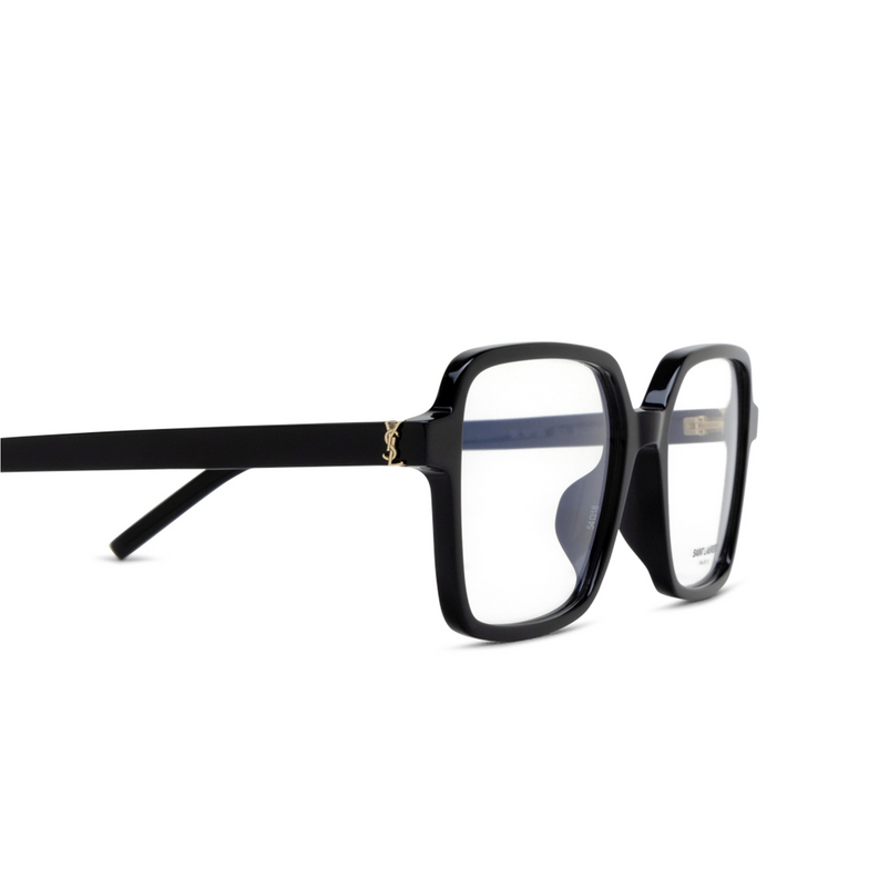 Saint Laurent SL M139 Eyeglasses 001 black - 3/4