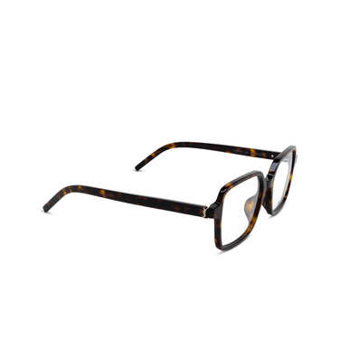 Saint Laurent SL M139 Eyeglasses 002 havana - three-quarters view