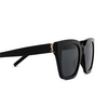 Lunettes de soleil Saint Laurent SL M143 001 black - Vignette du produit 3/4