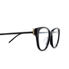 Saint Laurent SL M48O_C/F Eyeglasses 001 black - product thumbnail 3/4