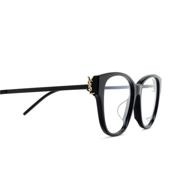 Saint Laurent SL M48O_C/F Eyeglasses 001 black - 3/4