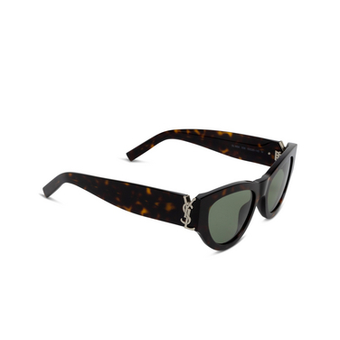 Occhiali da sole Saint Laurent SL M94 008 havana - tre quarti