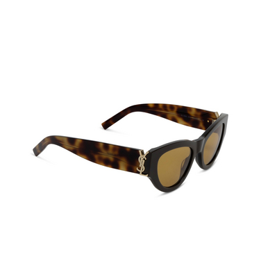 Occhiali da sole Saint Laurent SL M94 010 brown - tre quarti