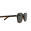 Occhiali da sole Saint Laurent SL 715 SLIM 002 havana - anteprima prodotto 3/4