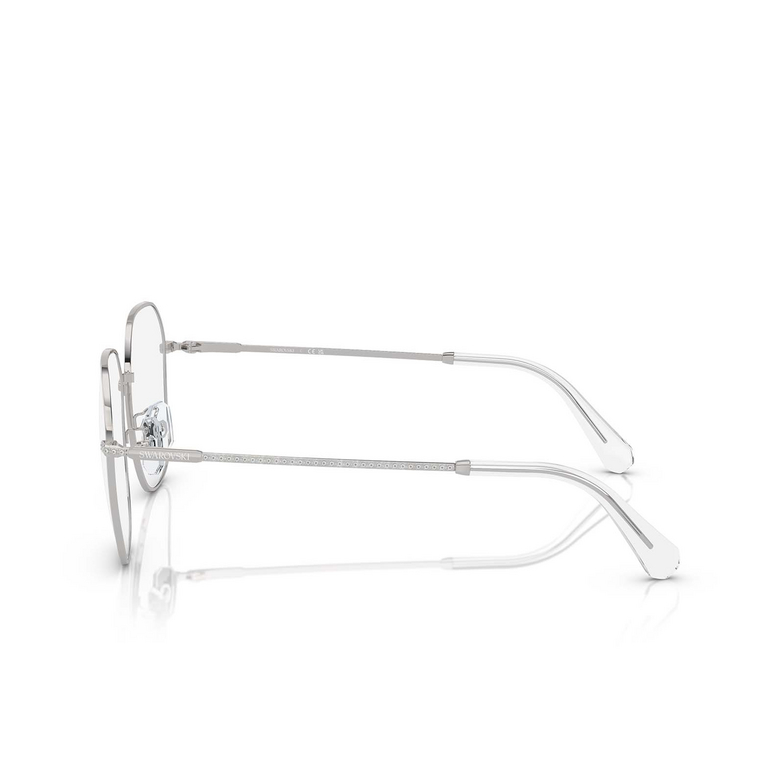 Swarovski SK1009D Eyeglasses 4001 silver - 3/4