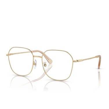 Gafas graduadas Swarovski SK1009D 4013 pale gold - Vista tres cuartos