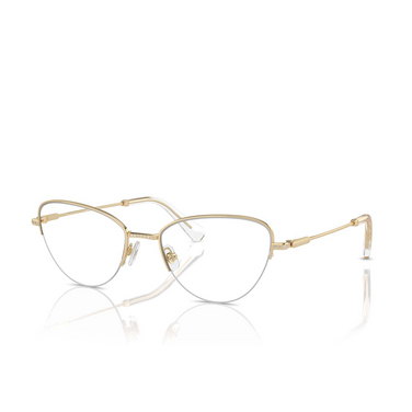 Swarovski SK1010 Eyeglasses 4013 pale gold - three-quarters view