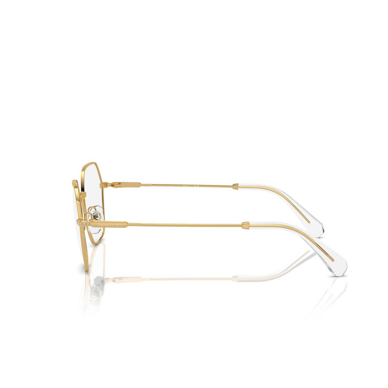 Swarovski SK1011 Eyeglasses 4004 gold - 3/4