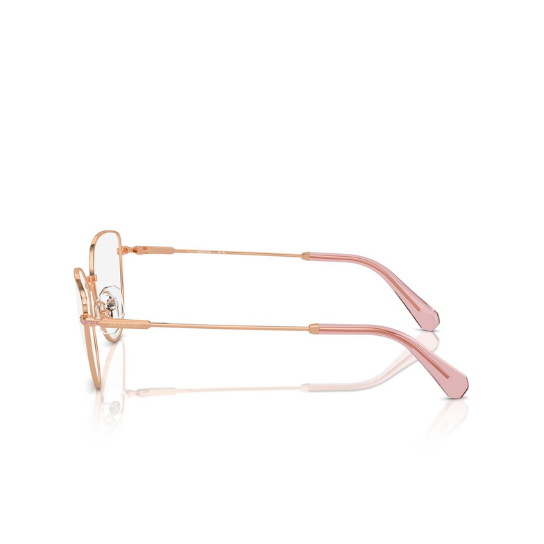 Swarovski SK1012 Eyeglasses 4014 rose gold - 3/4