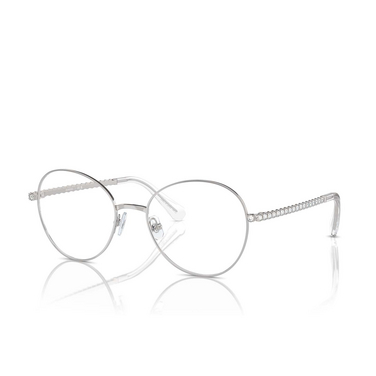 Swarovski SK1013 Eyeglasses 4001 silver - three-quarters view