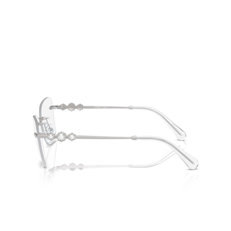 Swarovski SK1014 Eyeglasses 4001 silver - 3/4