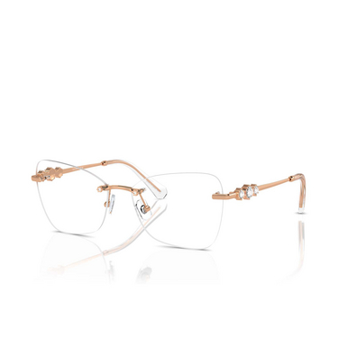 Swarovski SK1014 Korrektionsbrillen 4014 rose gold - Dreiviertelansicht
