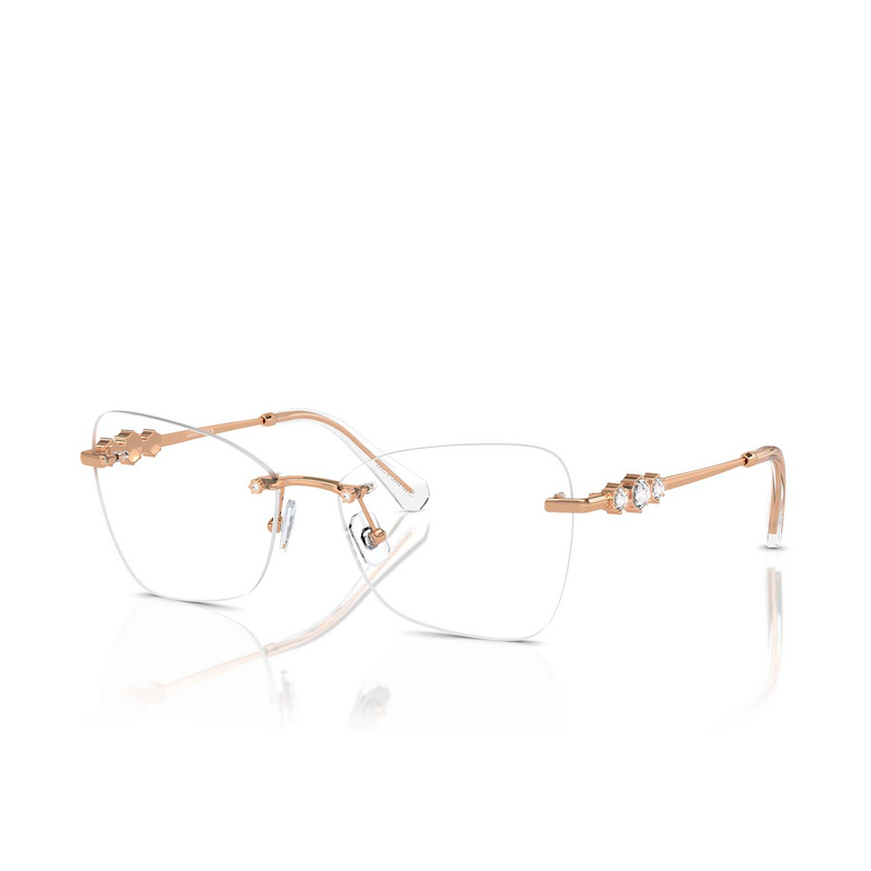 Swarovski SK1014 Eyeglasses 4014 rose gold - 2/4