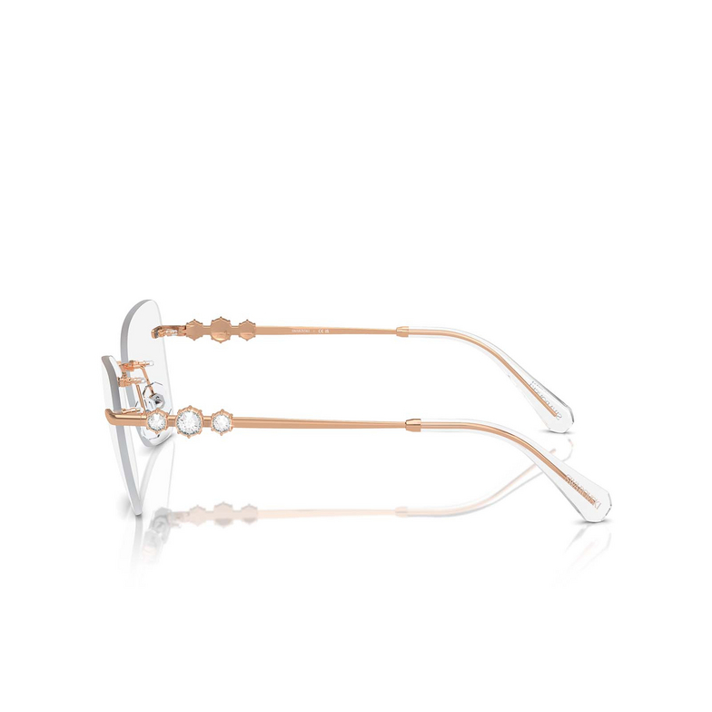 Swarovski SK1014 Eyeglasses 4014 rose gold - 3/4
