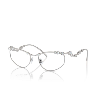 Swarovski SK1015 Eyeglasses 4001 silver - three-quarters view