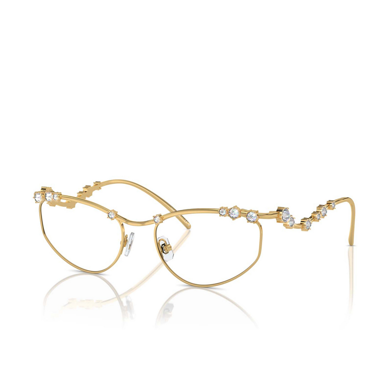 Swarovski SK1015 Eyeglasses 4004 gold - 3/4
