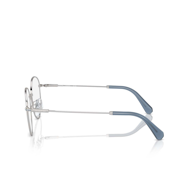 Swarovski SK1016D Eyeglasses 4001 silver - 3/4