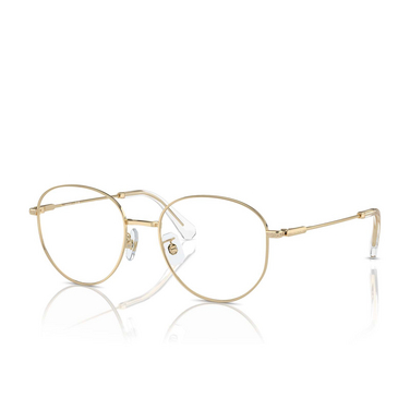 Swarovski SK1016D Eyeglasses 4013 pale gold - three-quarters view