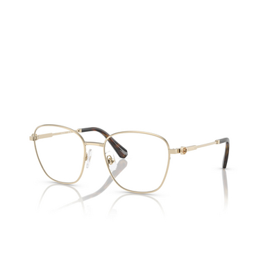 Gafas graduadas Swarovski SK1019 4028 pale gold - Vista tres cuartos