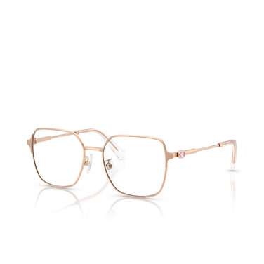 Lunettes de vue Swarovski SK1020D 4014 rose gold - Vue trois quarts