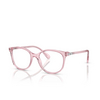 Swarovski SK2002 Eyeglasses 3001 pink transparent - product thumbnail 2/4