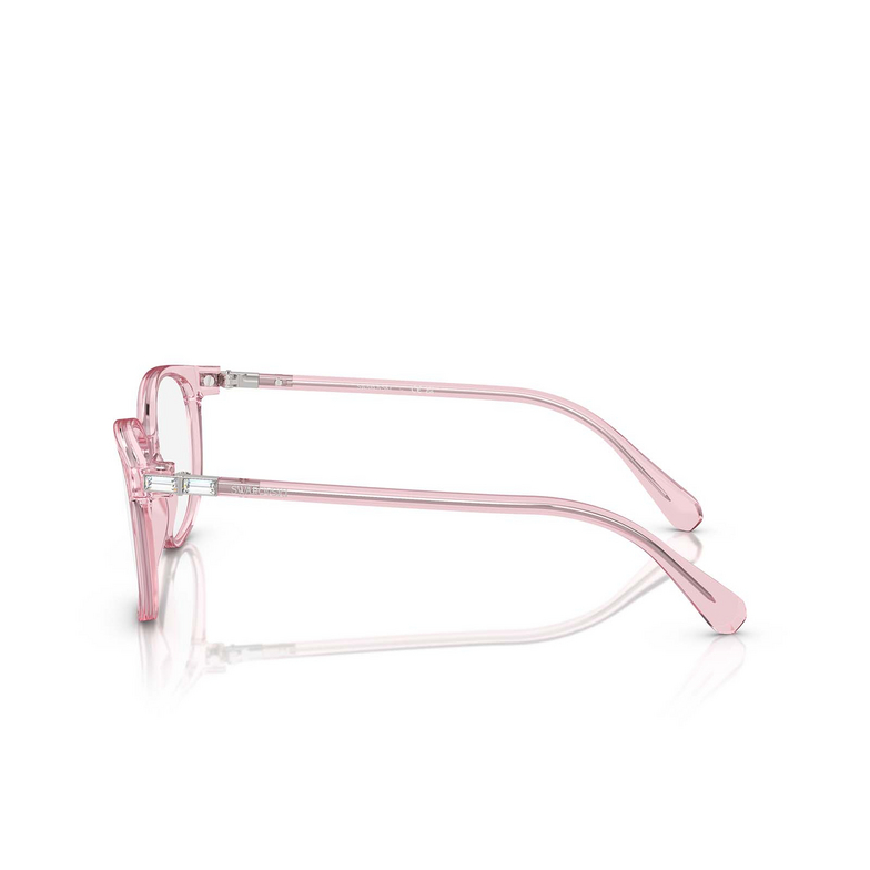 Swarovski SK2002 Eyeglasses 3001 pink transparent - 3/4