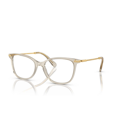Swarovski SK2010 Eyeglasses 3003 beige transparent - three-quarters view