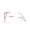 Gafas graduadas Swarovski SK2016D 3001 transparent pink - Miniatura del producto 3/4