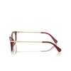 Swarovski SK2017 Eyeglasses 1055 trasparent burgundy - product thumbnail 3/4