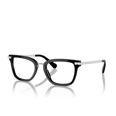 Swarovski SK2018 Eyeglasses 1001 black - three-quarters view