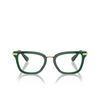Gafas graduadas Swarovski SK2018 1045 dark green trasparent - Miniatura del producto 1/4