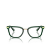 Occhiali da vista Swarovski SK2018 1045 dark green trasparent - anteprima prodotto 1/4