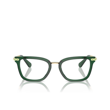 Swarovski SK2018 Eyeglasses 1045 dark green trasparent - front view