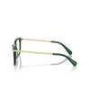 Swarovski SK2018 Eyeglasses 1045 dark green trasparent - product thumbnail 3/4