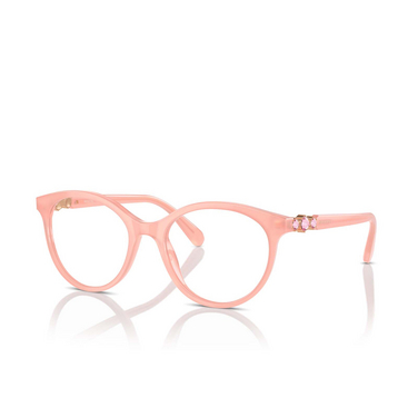 Swarovski SK2019 Korrektionsbrillen 1041 opal pink - Dreiviertelansicht
