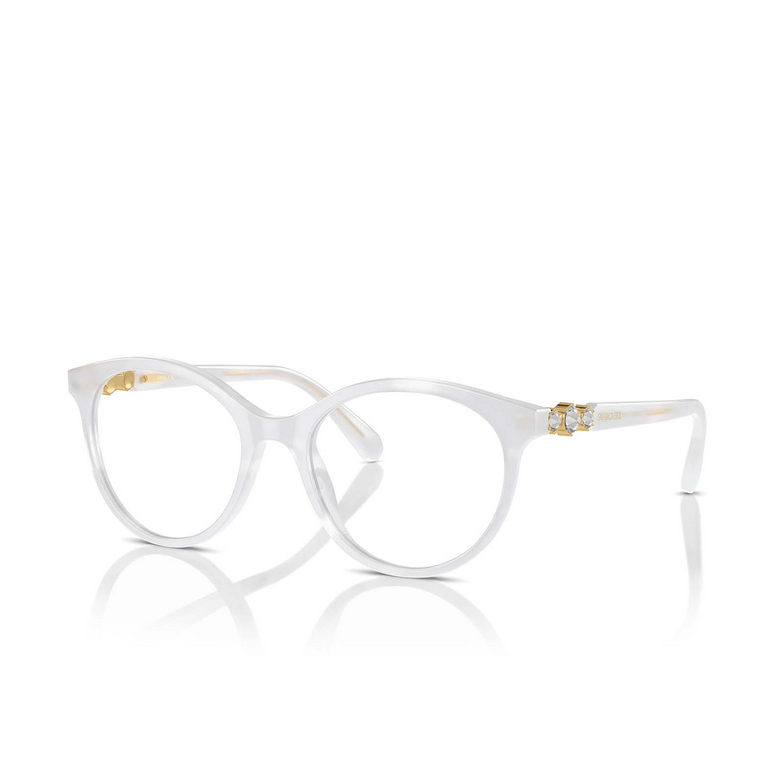 Swarovski SK2019 Eyeglasses 1042 opal white - 2/4