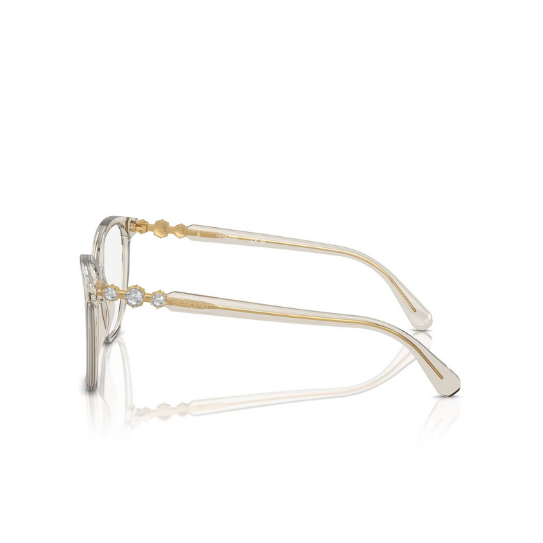 Swarovski SK2020 Eyeglasses 3003 transparent beige - 3/4