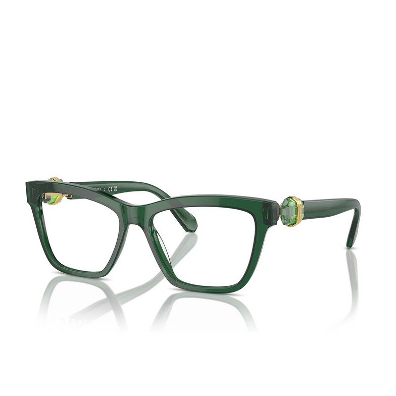 Swarovski SK2021 Eyeglasses 1045 transparent green - 2/4