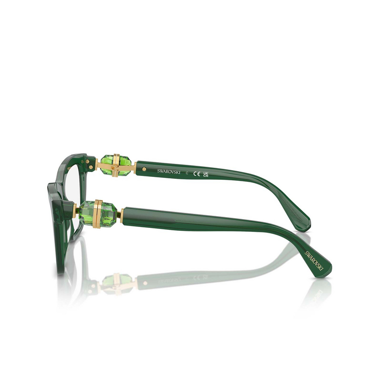 Swarovski SK2021 Eyeglasses 1045 transparent green - 3/4