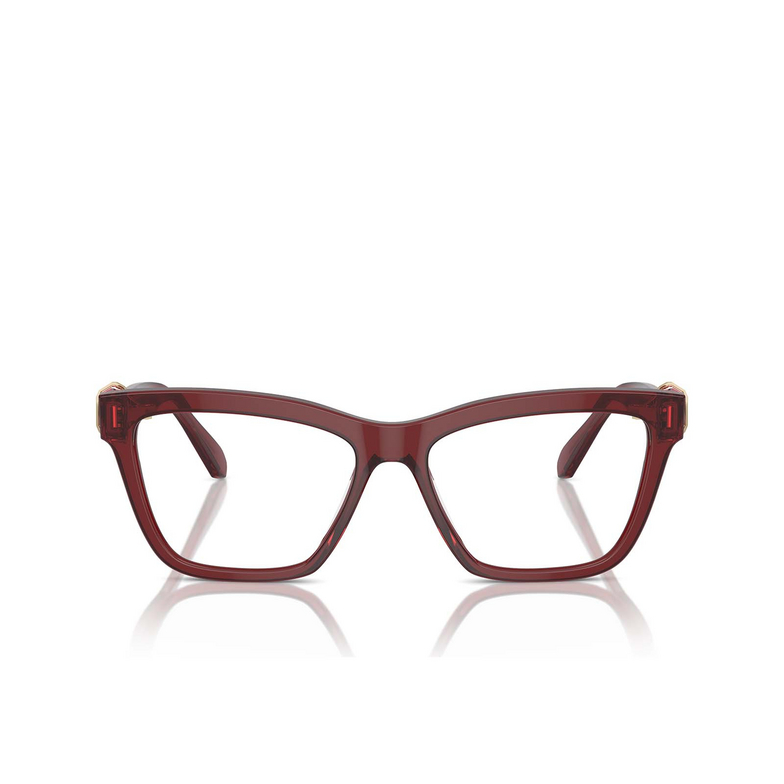 Swarovski SK2021 Eyeglasses 1055 trasparent burgundy - 1/4