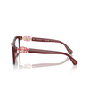 Occhiali da vista Swarovski SK2021 1055 trasparent burgundy - anteprima prodotto 3/4