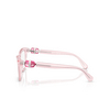 Occhiali da vista Swarovski SK2021 3001 transparent pink - anteprima prodotto 3/4